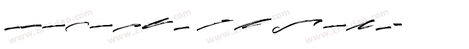 twilight script字体转换